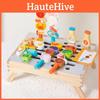 Simulation Barbecue Wooden Rack Cooking Family Interactive Children Toy Set