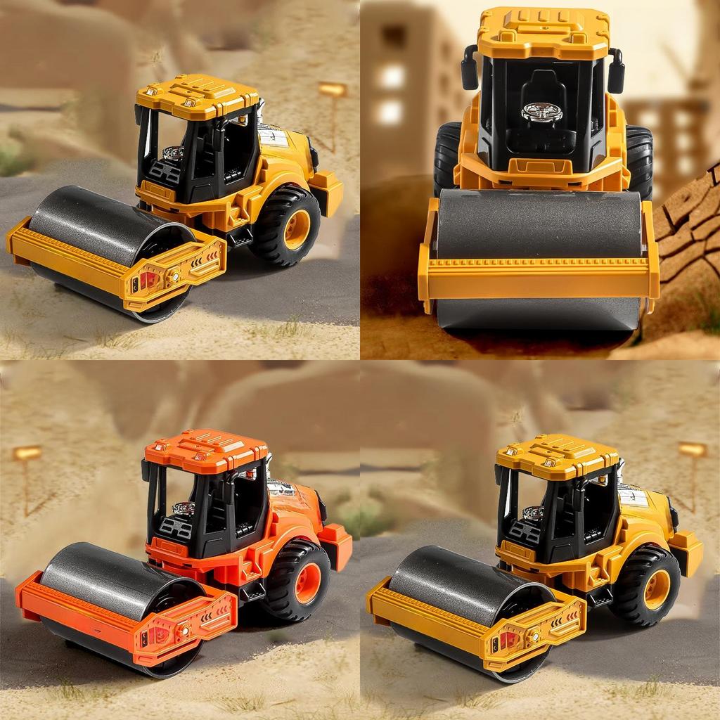 Engineering Vehicle Model Set For Boys With Inertia Drive Childrens Construction Toy