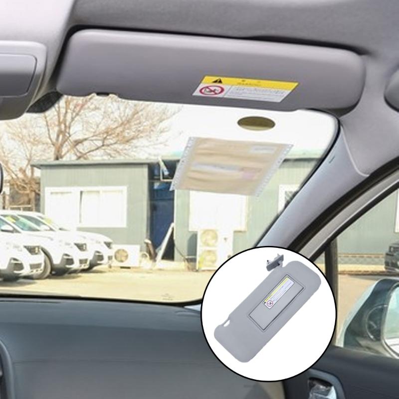 Universal Sun Visors Replacement with Built In Vanity Mirror UV Protection strong  Vehicle Accessories fit for Vehicles