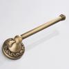 Copper Wall Mounted Tissue Holder Copper Single Towels Rail Rod Toilet Paper Roll Dispenser Bathroom Accessory