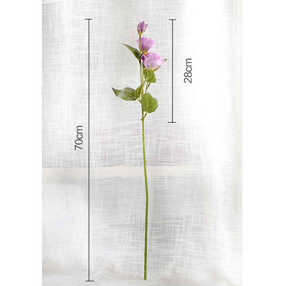 1 Bunch For Wedding Hotel Garden DIY Photo Props Eustoma Bouquet Artificial Flower Fake Floral