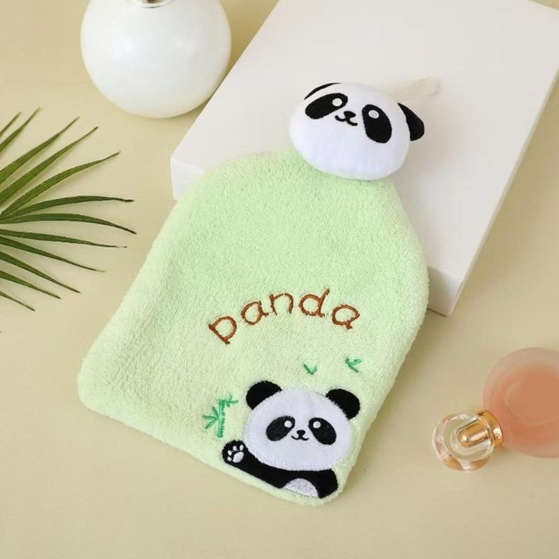 Animal Themed Kids Hand Towels Soft Absorbent Coral Velvets Quick Drying Towels for Kitchen and Bathroom