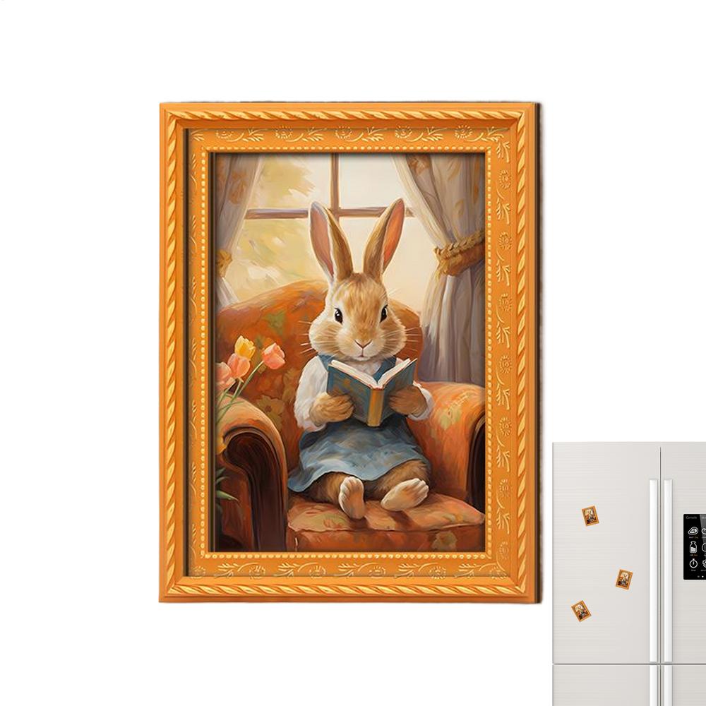 Cute Fridge Magnets Funny Photo Frames Holder Decor Funny Fridge Magnets For Easter Christmas Home Kitchen Office Cabinets