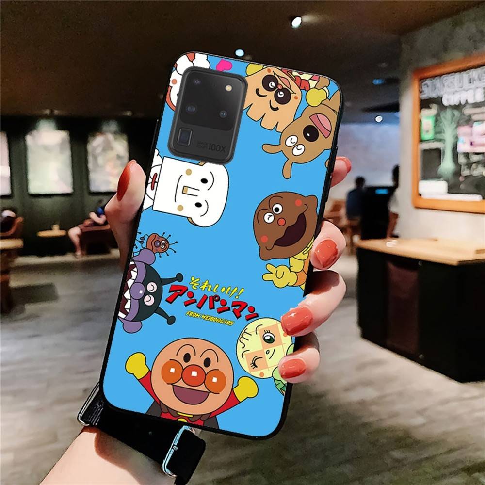 Cartoon Cute Fashion A-anpanmanes Phone Case For Samsung S 24 Fe 25 Ultra Plus 20 Lite 21 30 22 23 24 22 Ultra 5G Fundas