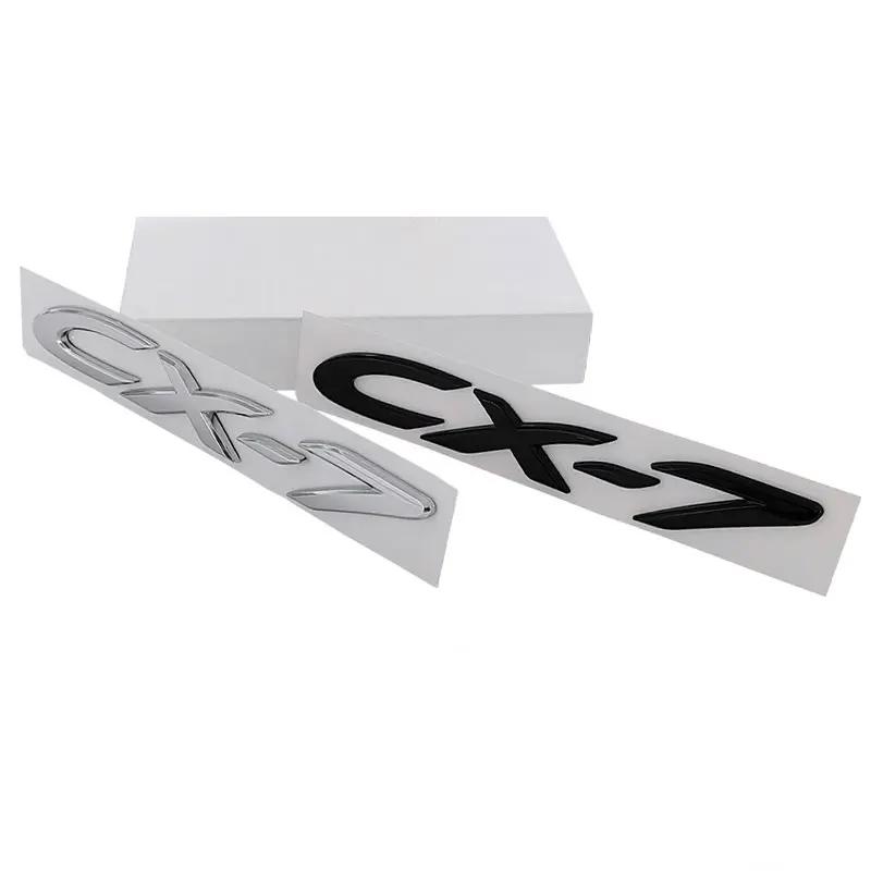 CX-4 CX-5 CX-7 CH-R emblem auto stickers for Mazda logo CX4 CX5 CX7 CHR label kofferbak ABS refit vervangen logo car sticker