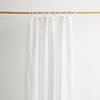 Knotted Lanyard Curtains Pure White Cotton Short Curtains Decorative Indoor Cotton American Small Hanging Curtains