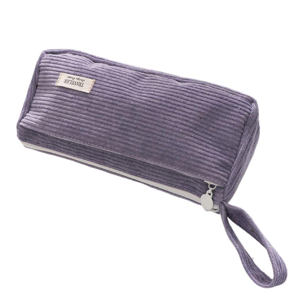 

Сумки для карандашей, держатель для ручек, канцелярские принадлежности для студентов, чехол для ручки, пенал для хранения ручек, сумка для карандашей фиолетовый