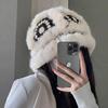 Winter Warm Daily Fur Knit Bucket Hat
