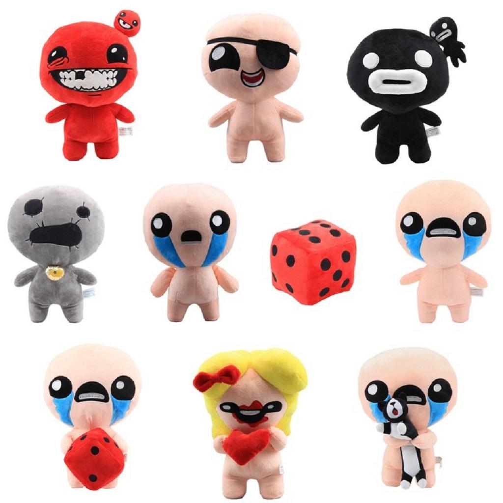 14 Stili 10-30cm Giocattoli Peluche The Binding of Isaac Afterbirth Rebirth Gioco Cartone Animato ISAAC Giocattoli Morbidi Ripieni per Bambini Regali per Bambini