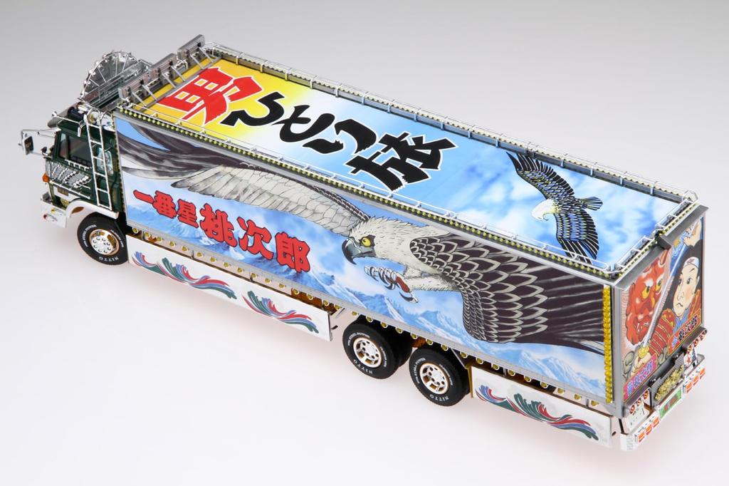 Aoshima Bunka Kyozaisha Truck Guy Series Ichibanboshi Courage Ichibanboshi Plastic Model 1/32 No.7 (Car)