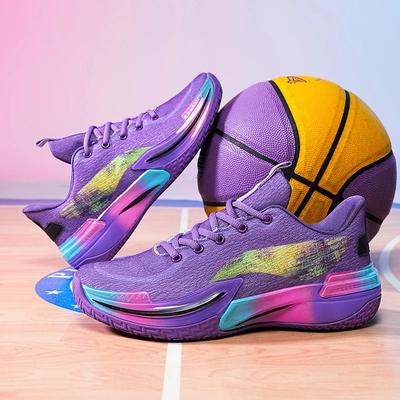 Fashion Men's Basketball Shoes Athletic Non-Slip Sports Male Original Student Outdoor Breathable Sneakers Field Training Basket Shoes
