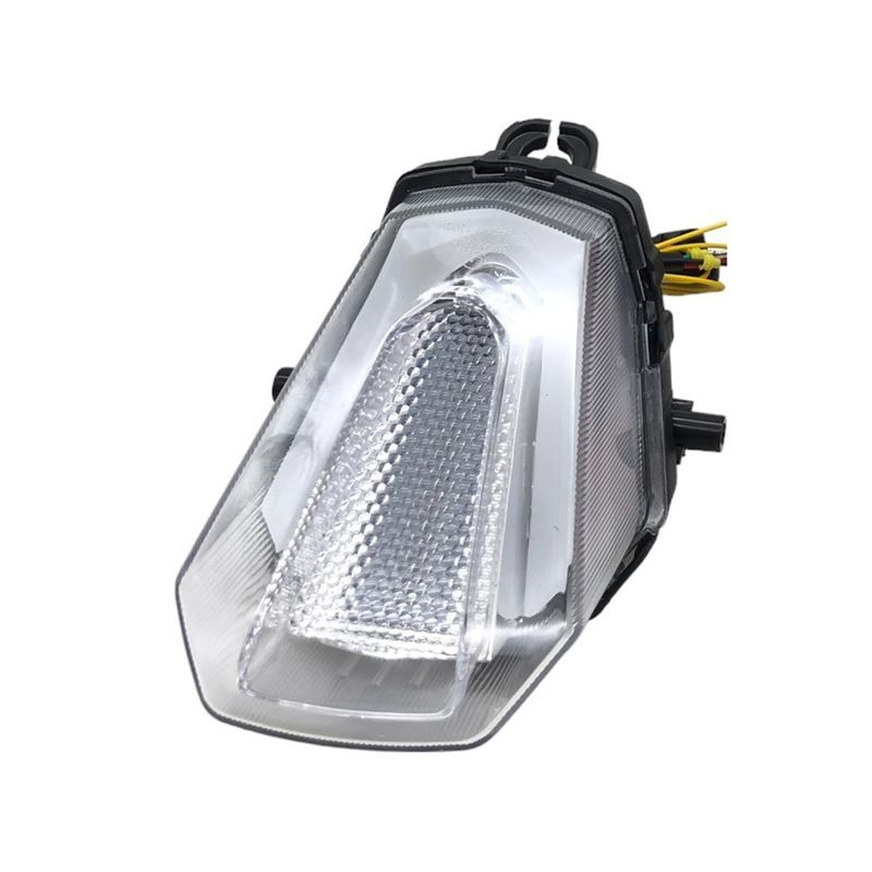 Precise For GSX-R1000 GSXR1000 2017-2021 Rear Tail Light Brake Turn Signals Integrated LED Light Replacement White