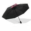1pc Floral Pattern Circular Design Umbrella with Plastic Handle,Suitable for All Seasons Umbrellaptys26064