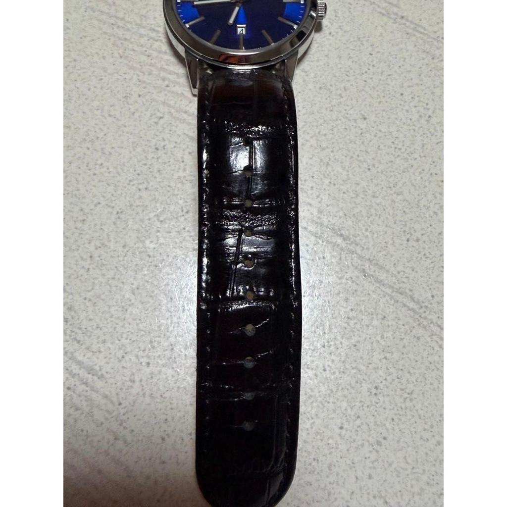Used ORIENT Automatic Orient automatic watch blue dial