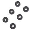 32pcs Speaker Isolation Feet Anti Vibration Rubber Feet Pads for Turntables Amplifiers Subwoofers CD DVD Players