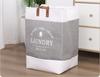 Oxford Fabric Dirty Clothes Basket Large-capacity Household Foldable Laundry Basket Storage Bag for Laundry Room Dorm