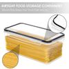 Containers Lid BPA Secure Seal Locking Food Storage Free Transparent Air Tight House Kitchen