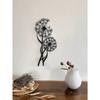 Metal Dandelion Sculpture Wall Art Modern Home Decor Unique Wall Hanging Gift