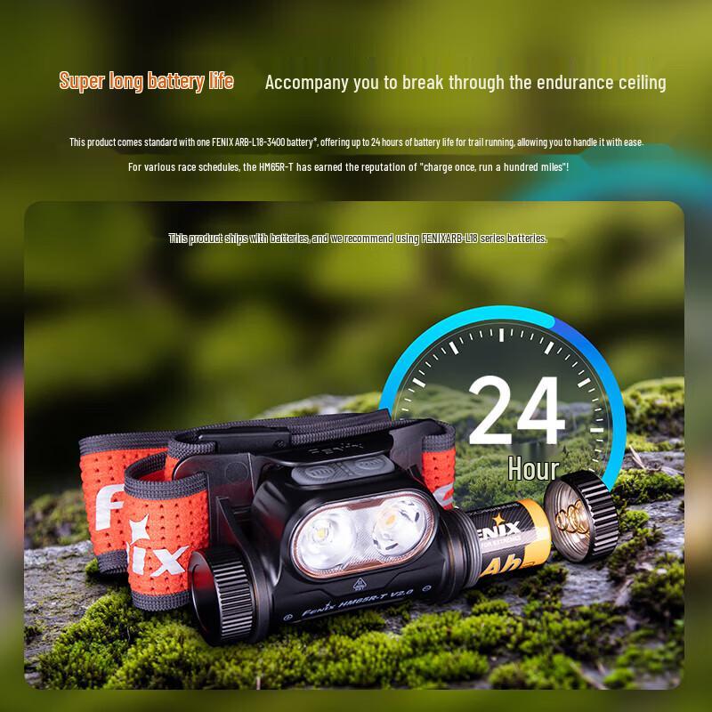 

Fenix HM65R-T V2.0 Trail Running Headlamp