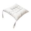 Breathable Seat Pad for All Seasons Square Chair Cushion with Ties, Ultra Soft Pad, Animal Flower Decorative Kitchen Pattern, 15.75" X Dining