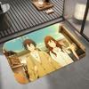 Sweet S-Horimiya Floor Mat Diatomite Bath Mat, Quick Dry Absorbent Non-Slip Door Mat