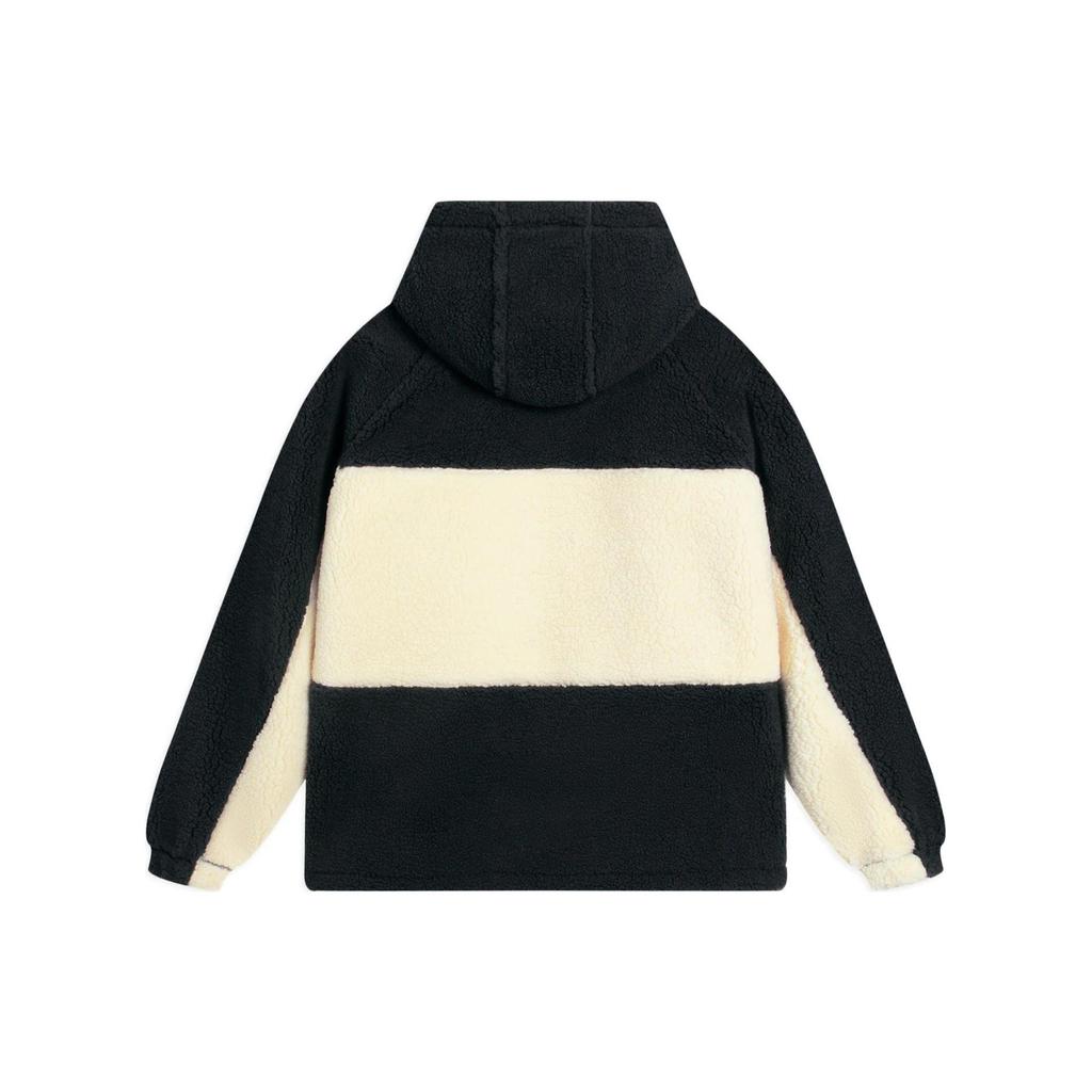 Li-Ning Anti Wu Series FW22 Patchwork Letter Pattern Zip Hoodie Jacket Men Outerwear Multicolor AFDSA69-4