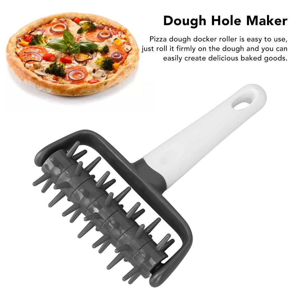 PP Dough Docker Roller Handheld Pizza Roller Spikes Dough Pricker Roller  Home Kitchen Bakery