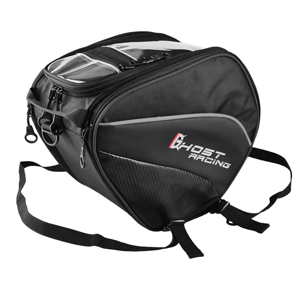 

Waterproof Touch Screen Motorcycle Triangle Crossbody Tank Bag 32×18×25 cm