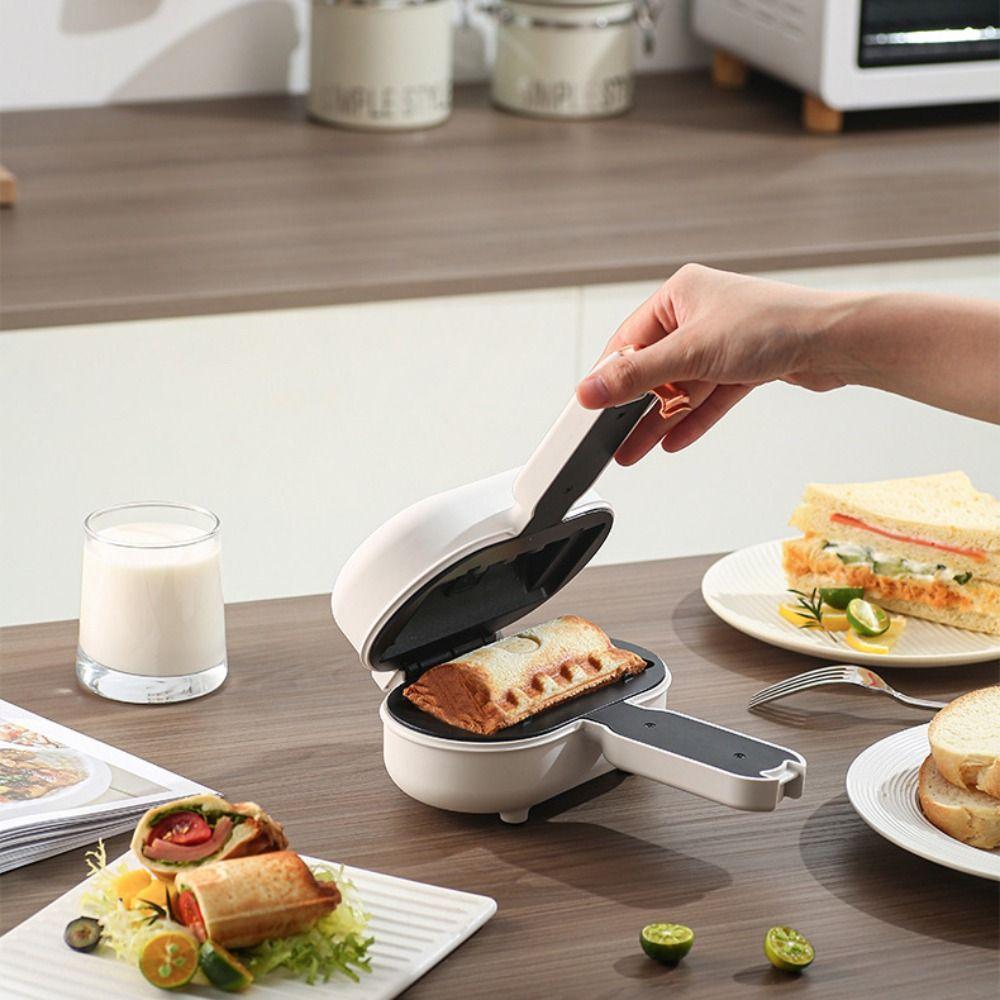 Multifunctional Electric Sandwich Pan Non-Stick Sandwich Maker Machine Breakfast Maker Breakfast