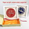 Porta-Retrato de Recorte de Papel Chinês Feito à Mão: Presente Souvenir Tradicional para Amigos Internacionais
