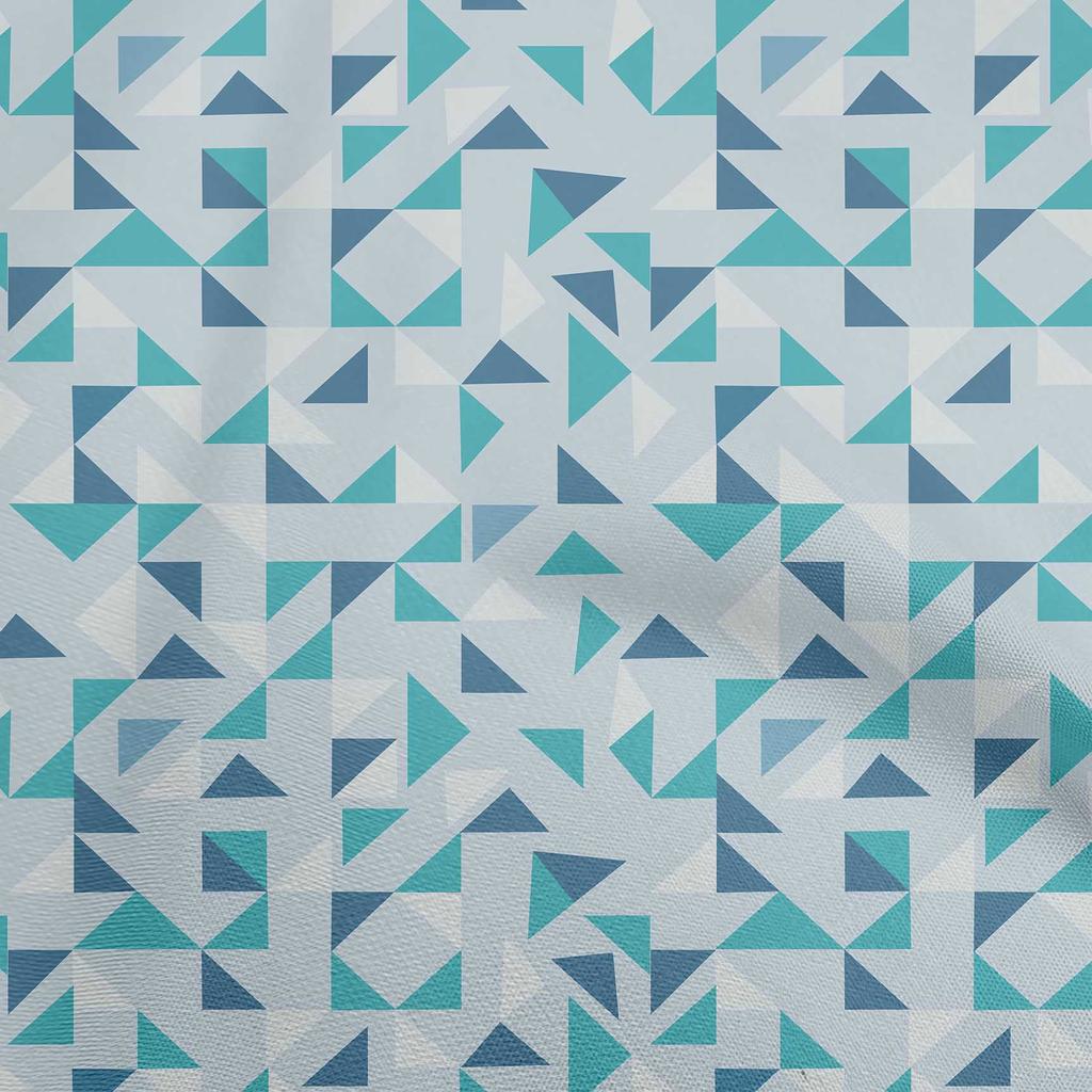 oneOone Cotton Flex Beige Stoff Geometrischer Nähstoff Meterware Bedruckt DIY Kleidung Nähzubehör 40 Zoll
