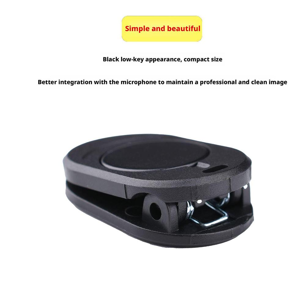 1Pcs Magnetic Back Clip For Wireless Microphone Magnetic Clip Collar Magnet Clip Microphon Mount Live Broadcast Cable Clip