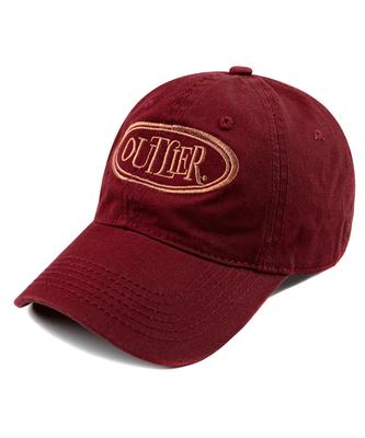 Wig Outlier Washed Ball Cap - Burgundy