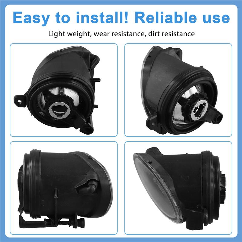 Car Fog Lamp Front Bumper Fog Lamp Light Housing (Without Bulbs) For VOLVO S40 V50 2008-2012 As Shown Right