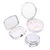 Round Tablet Box Leak-Proof Earrings Case Portable Coins Case  Travel