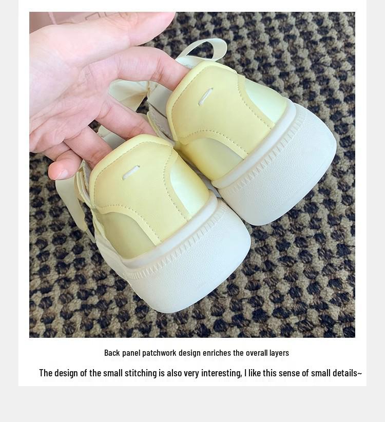 Women's Spring/Summer 2025 Grape Mom Satin German Trainer: Leather, Thick Sole, Height-Increasing, Lace-Up Skate Shoes