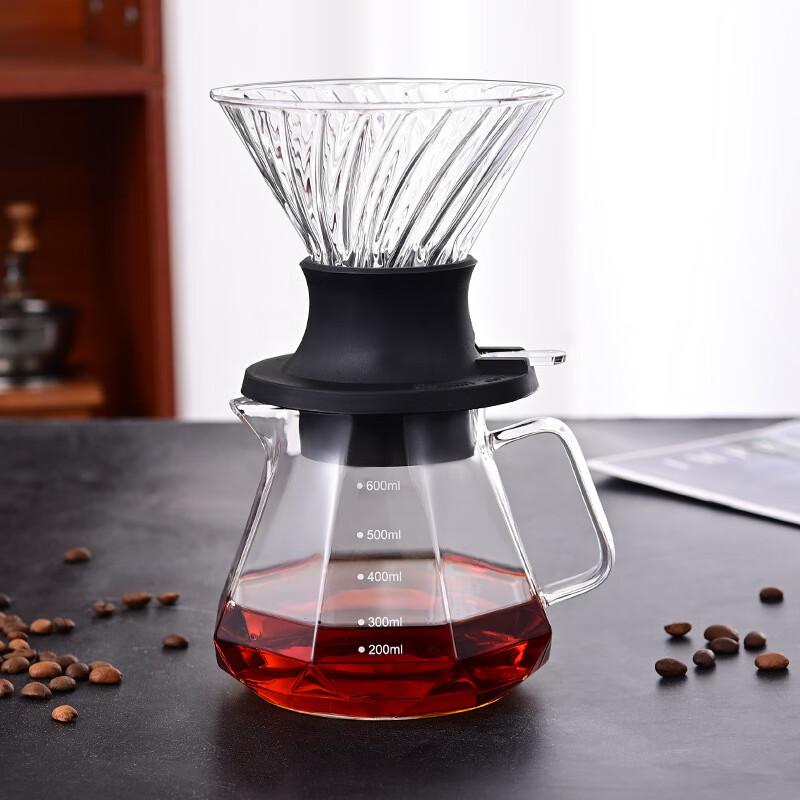 Shangqi Pour-Over Glass Coffee Pot Set