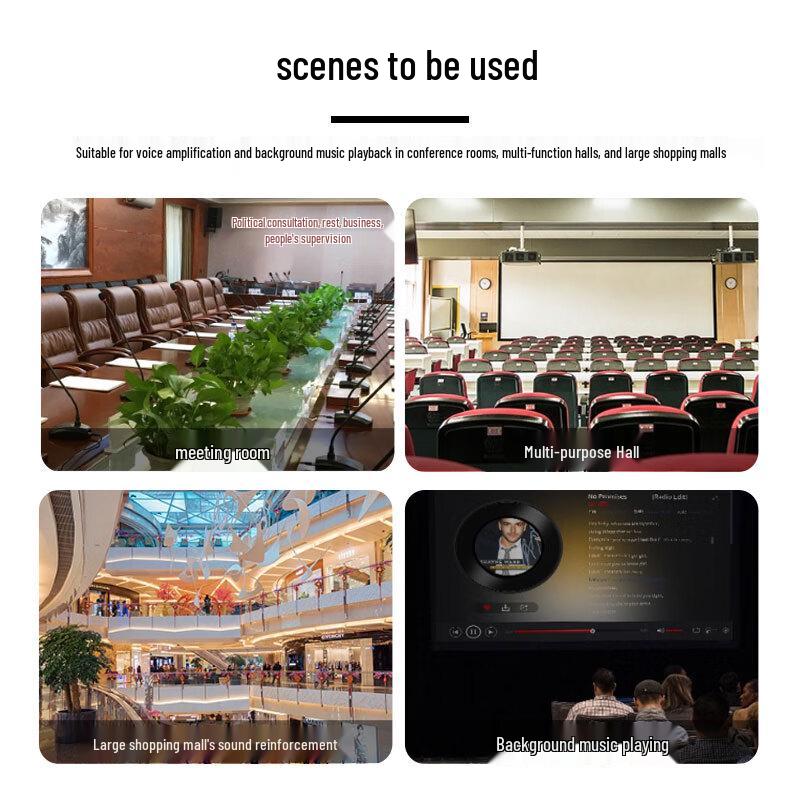 TAKSTAR ESC-90 Wall-Mounted Passive Speaker CN Plug (adapter Included)