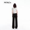 MO&Co. Metal Badge Short Sleeve T-Shirt