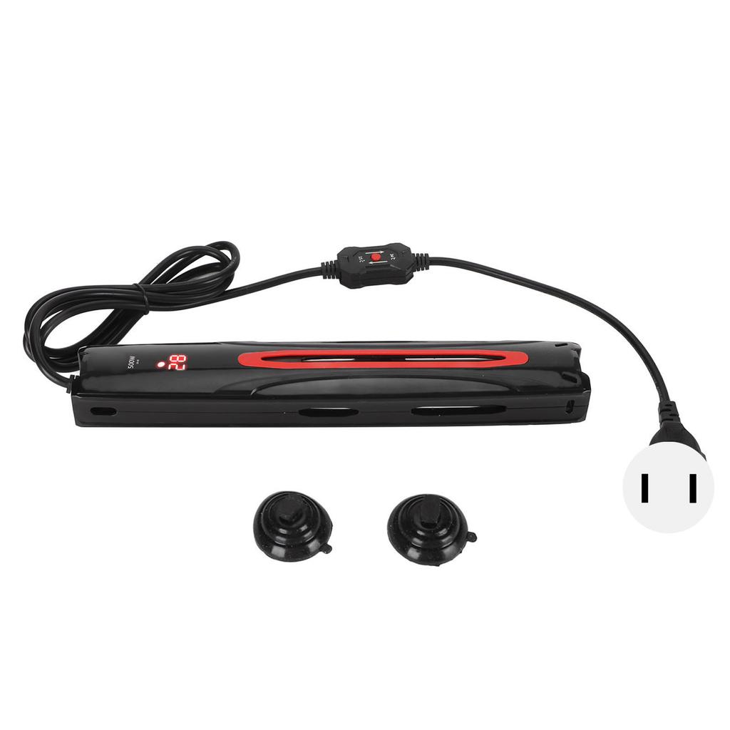 Încălzitor automat pentru acvariu de 500 W, cu afișaj digital LED, frecvență variabilă, impermeabil IPX6, pentru pești