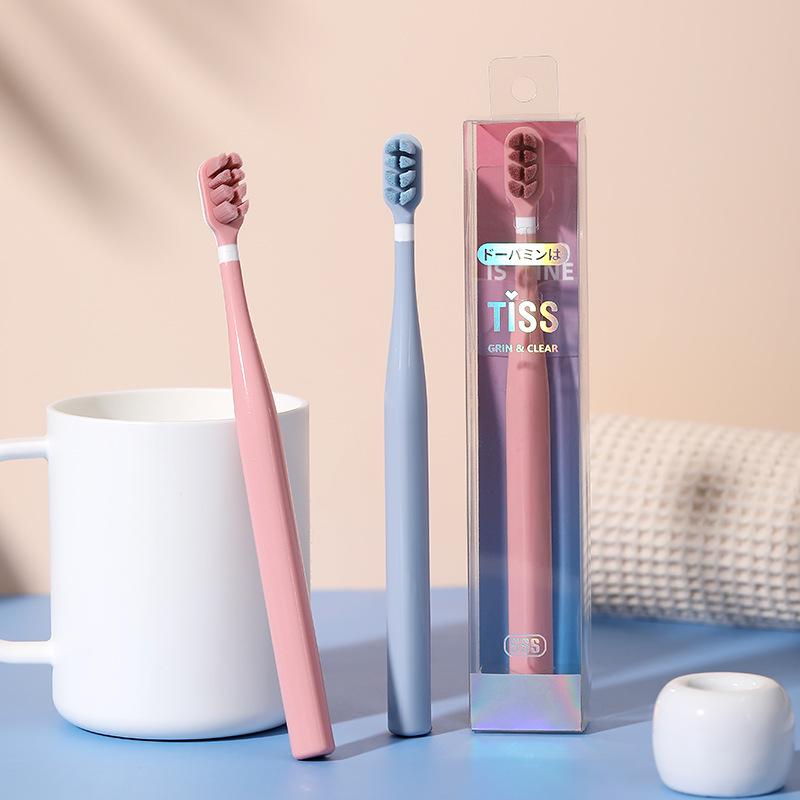 Brosse à Dents Premium à Soies Douces – Pack Unique pour Usage Domestique, Idéal pour Adultes, Petites Têtes et Maternité