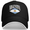 Argentina Flag Sun Casual Baseball Cap Spring Trucker Hat Breathable Outdoor Snapback Cap UnisexTeens Trendy Baseball Caps