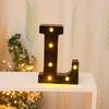 Cross-border Hot-Selling Black LED Letter Lamp for Proposal, Festival Decoration, and Ambiance Arrangement