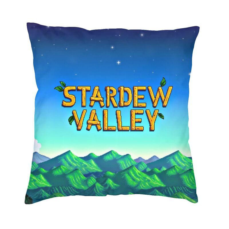 

Stardew Valley Map Square Pillow Cover Home Decorative Video Games Cushions Throw Pillow for Living Room Doublesided Printing 30x30cm 12x12in