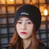 Bilateral Solid Color Thermal Stack Hat Woman