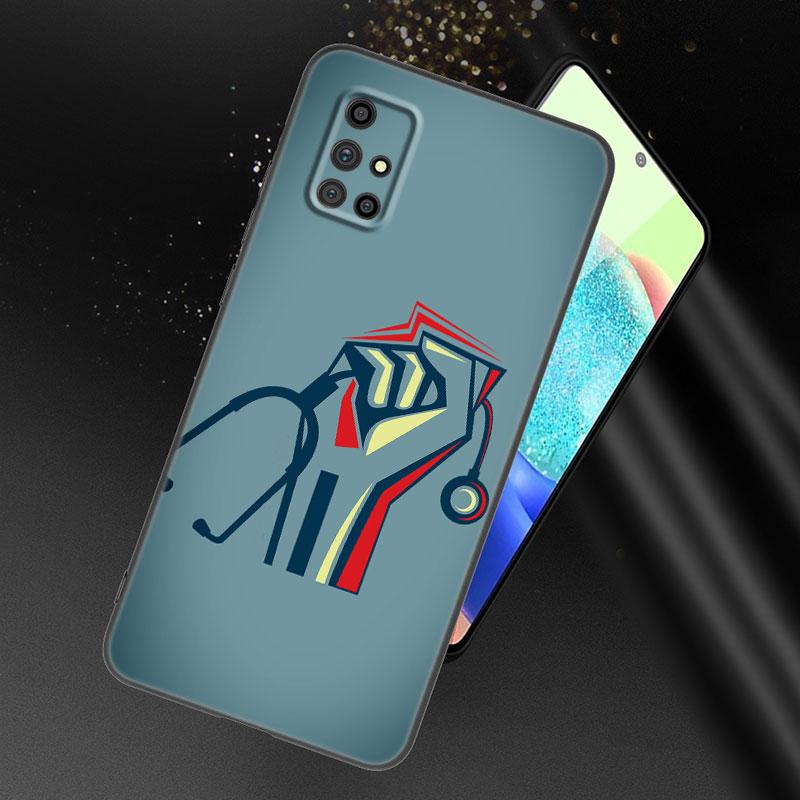 Lekarz Pielęgniarka Korona Król Królowa Etui Na Samsung Galaxy A21 A30 A50 A52 S A13 A22 A32 A33 A53 A73 5G A11 A12 A31 A51 A70 A71 A72