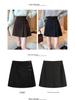 Stylish Retro Plaid Wool Mini Skirt for Plus Size Women - Korean Trendy Design