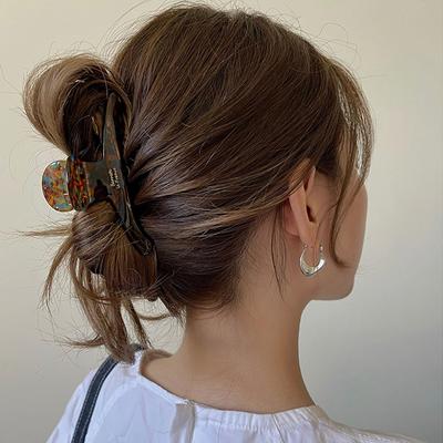 Elegant High Grade Acetate Hair Claw For Women Temperament Hair Decorate Lady Vintage Hair Clip Fashion Hair Accessories
