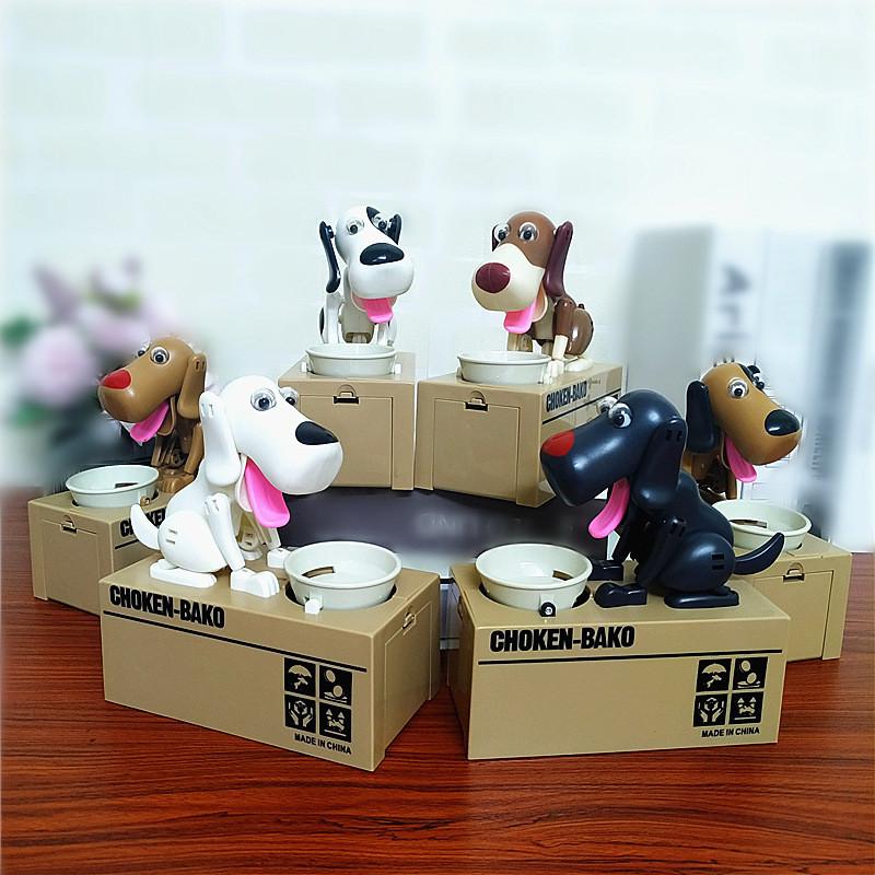 Coin Electric Piggy Bank  Money Stealing Dog Savings Box Cartoon Puppy Toy Gift