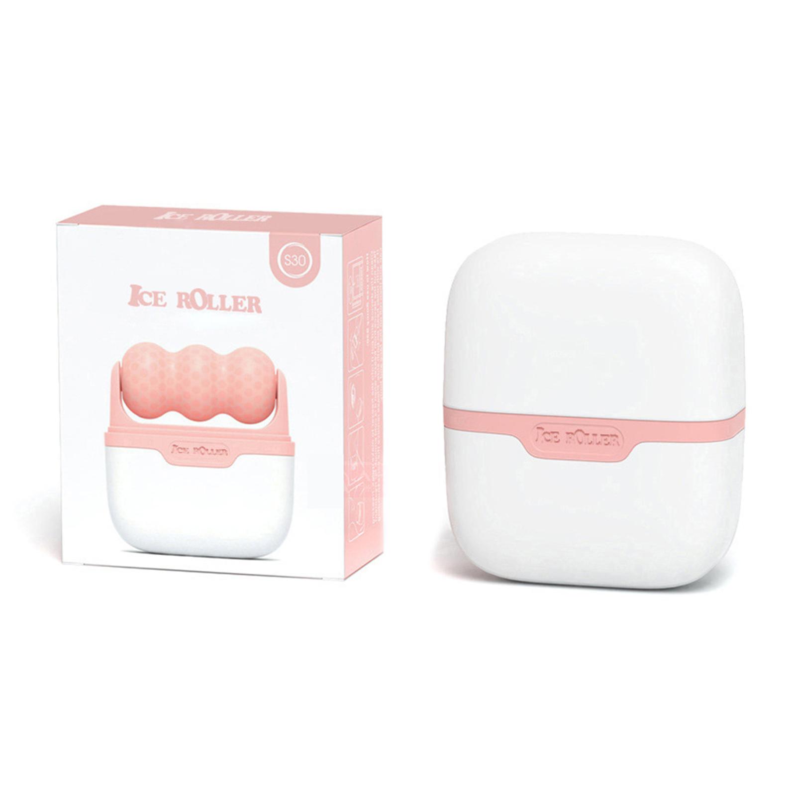 

Ледяные валики для лица Ледяные валики для лица Средства по уходу за кожей 2 в 1 Массажер для лица Глазные валики для глаз Инструмент для ухода за кожей розовый